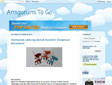 Tablet Screenshot of amigurumitogo.com
